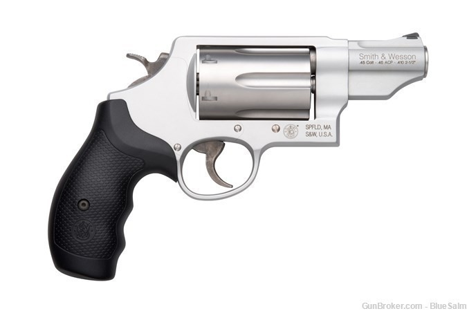 S&W Governor, .45/.410, 6 round, Matte Silver, Factory NEW -img-0