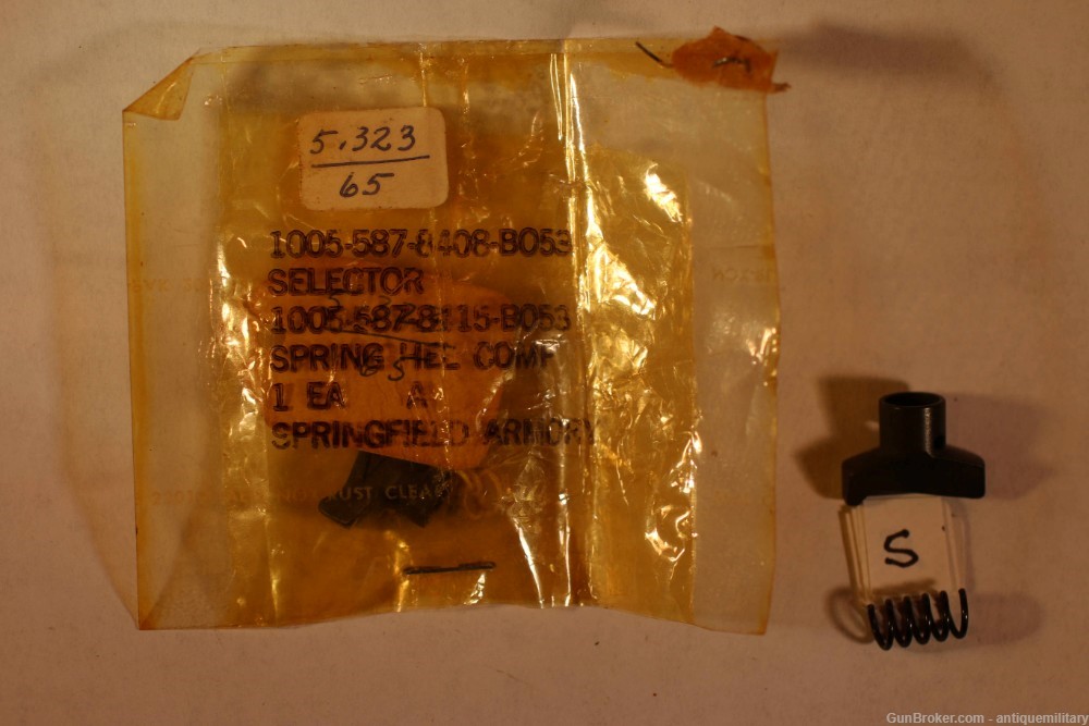 US M14 Full Auto Selector in NOS packaging - USGI Springfield Armory - S-img-0