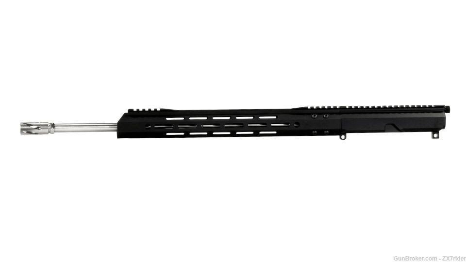 AR-15 .22 Magnum WMR 20" Side Charging Upper Receiver with BCG Stainless-img-1