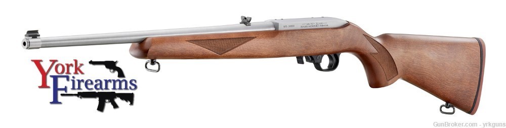 Ruger 10/22 Sporter 75th Anniversary 22LR Stainless Walnut Rifle NEW 31275-img-3
