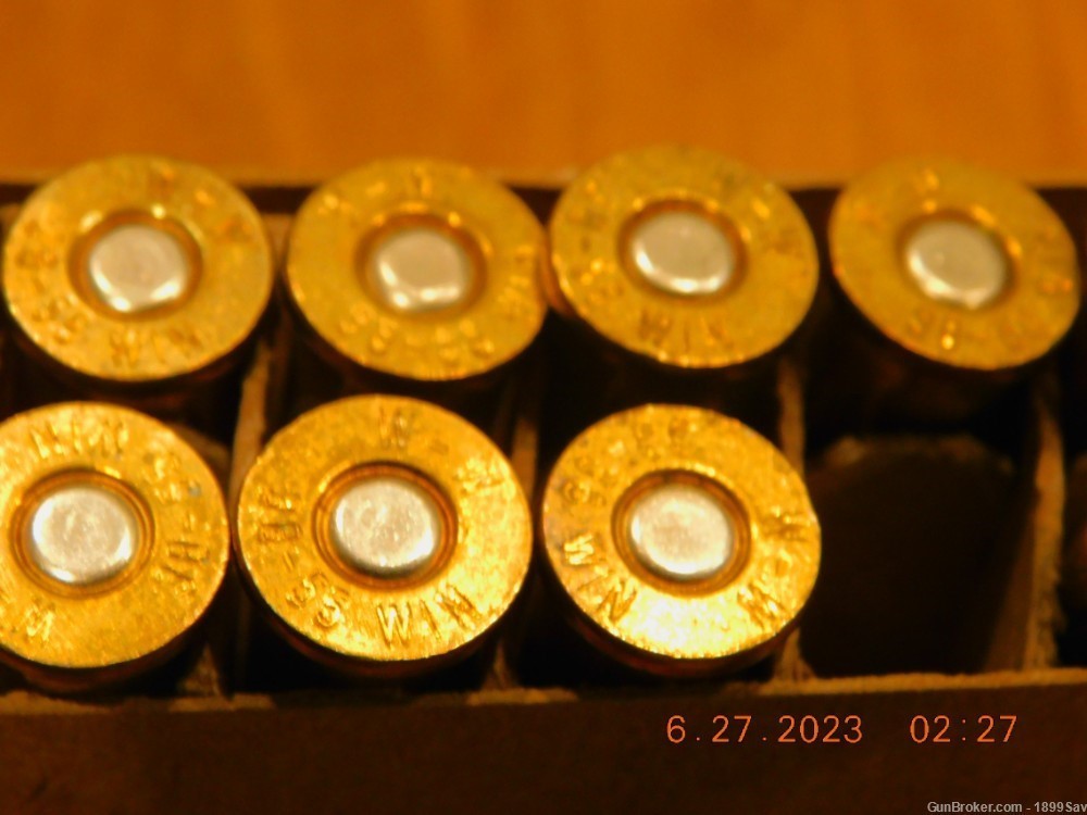 Winchester in .38-55 win 255 Grain Full! N.O.S. 20 ROUNDS-img-1