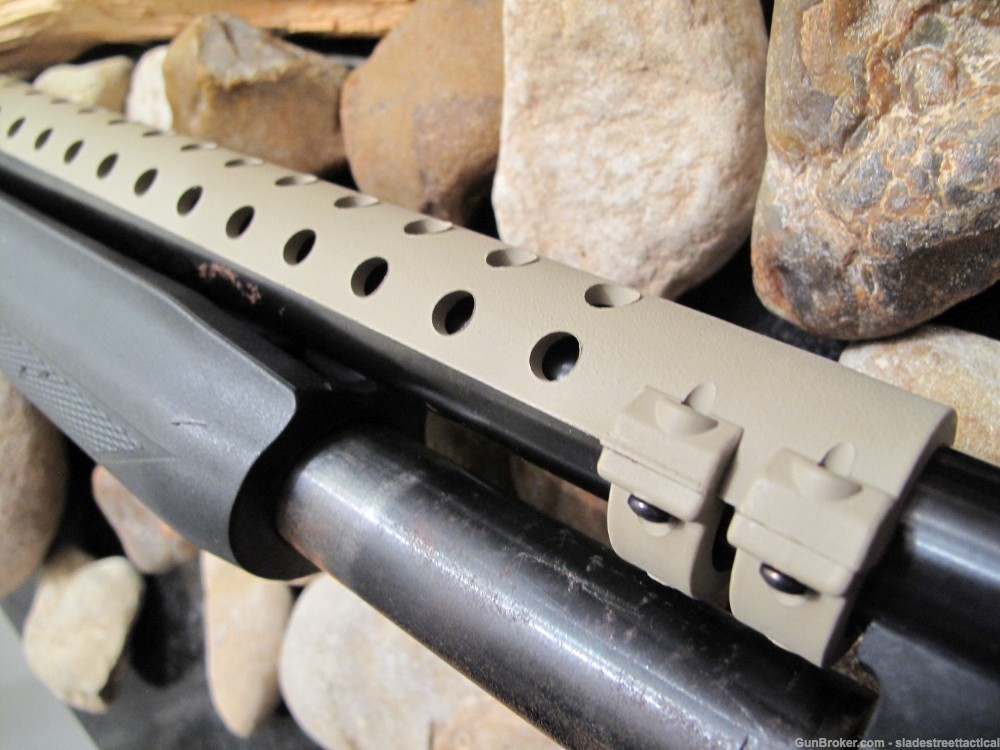 FDE Fits Remington 870 CUSTOM DURACOAT Heat Shield Tactical Shotgun 12 Gau-img-9
