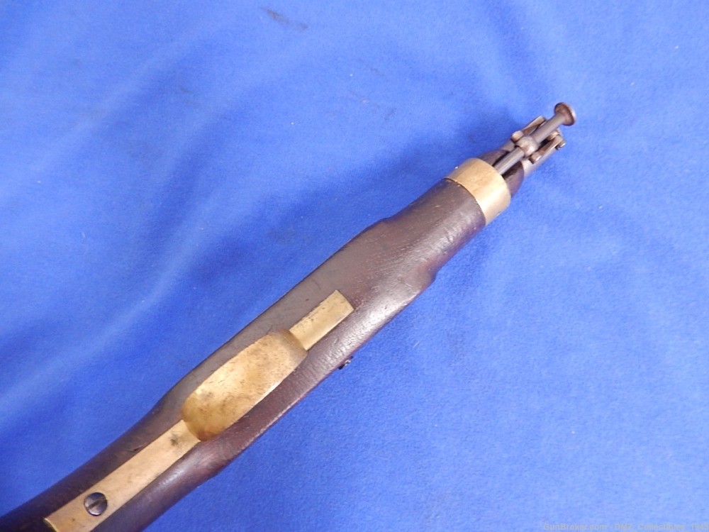 1845 Mexican War Era 54 Caliber Percussion Single Shot Naval Pistol-img-3