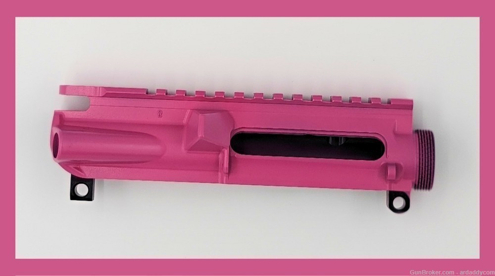 MAGPUL PINK UPPER RECEIVER ALUMINUM AR15 Toxic Arms 5.56 .223 300 BLK OUT-img-0
