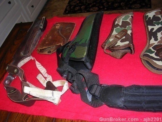 Lot of 5 holsters (Bianchi, Uncle Mike's, etc.)-img-2