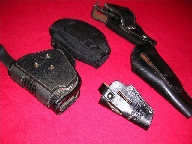 Lot of 5 pistol holsters-img-3
