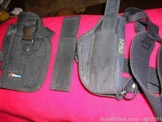 Shoulder & side holster & light/stick hold 3 items-img-3