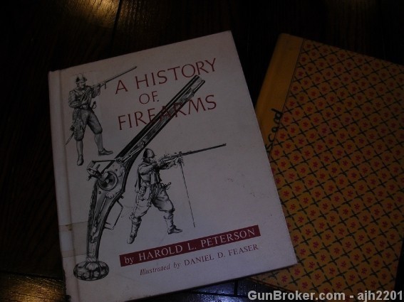 Two gun books"A History of Firearms" & H of Weapon-img-0