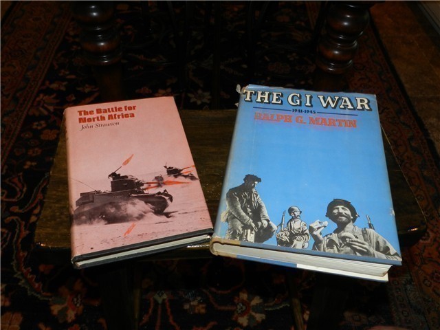 World War II (2 books)"The GI War", "North Africa"-img-0