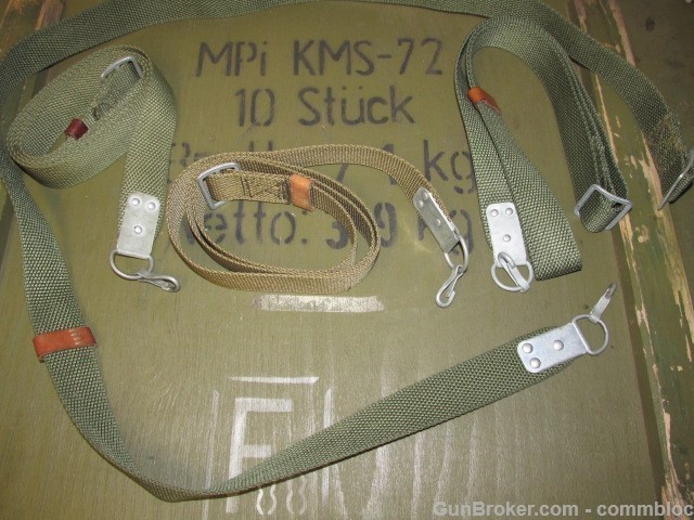 AK UNISSUED POLISH GREEN SLING FOR AK47 AKM AK74 TANTAL BERYL ETC. -img-3
