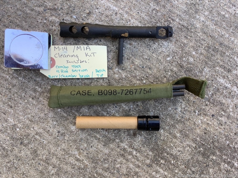 M14 Buttstock Cleaning Kit with USGI Combo Tool  -img-0