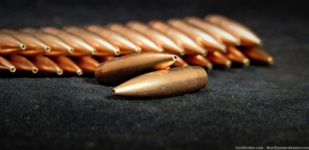 30 Caliber (0.308'') 220gr Hollow Point Boat Tail - 500 Ct-img-0