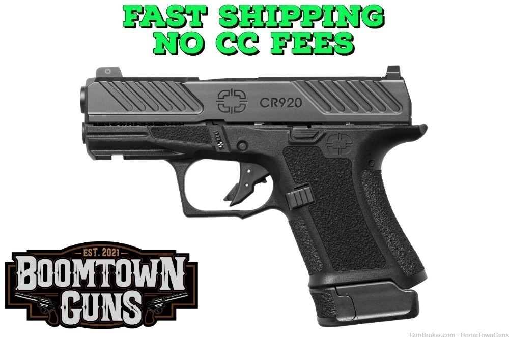 Shadow Systems, CR920 Combat Sub-Comp 9mm, 3.4" black (SS-4002) -img-0