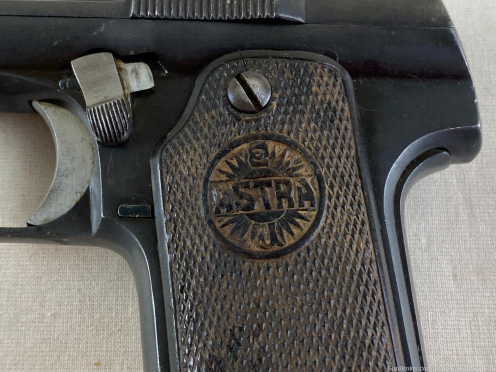 Astra 1921 9mm Largo 5.75" Blued-img-2