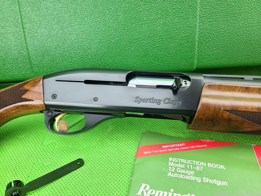 Remington 11-87 * SPORTING CLAYS * 12 Gauge IN ORIGINAL CASE 28" VR TARGET -img-16