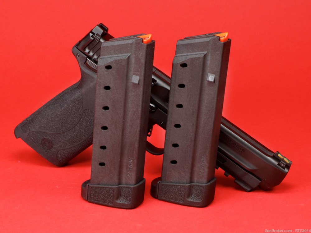 Smith & Wesson M&P 22Mag Pistol 13433 22 WMR 2x30rd Mags NIB, FastShip NoCC-img-2