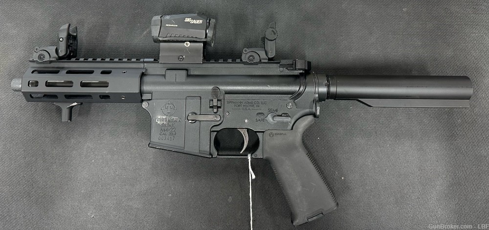 Tippmann Arms M4-22 .22LR 7" Barrel Sig Sauer Romeo 5 Optic-img-0