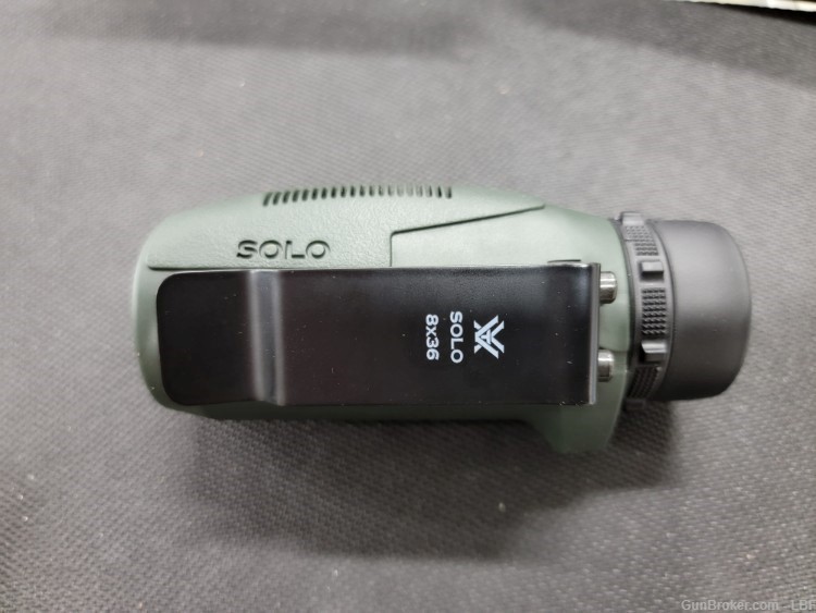 Vortex Solo 8x36 Monocular, Fully Multi-Coated Lens w/ Metal Utility Clip -img-1