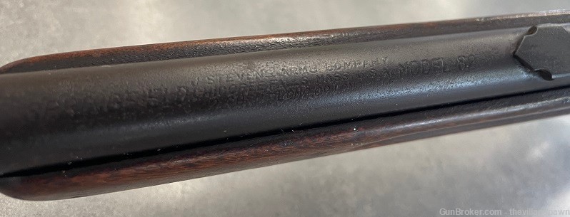 Vintage Springfield Model 82 .22 S/L/LR Single Shot Rifle  (As Is)-img-10