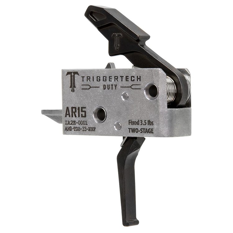 TriggerTech AR15 Two Stage Duty Black/Die-Cast 3.5lb Trigger AH0-TDB-33-NNF-img-1