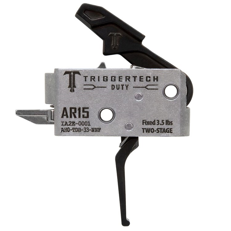 TriggerTech AR15 Two Stage Duty Black/Die-Cast 3.5lb Trigger AH0-TDB-33-NNF-img-0