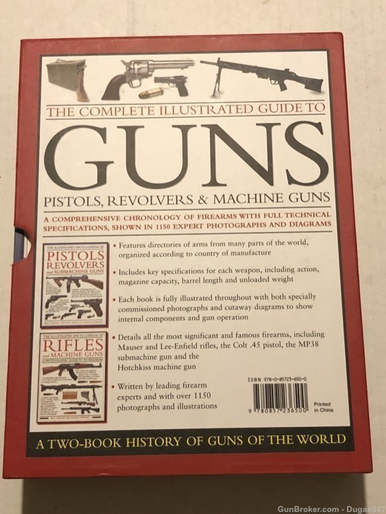 The Complete Illustrated Guide to Guns- Pistol and Rifle- Two Book Set-img-1