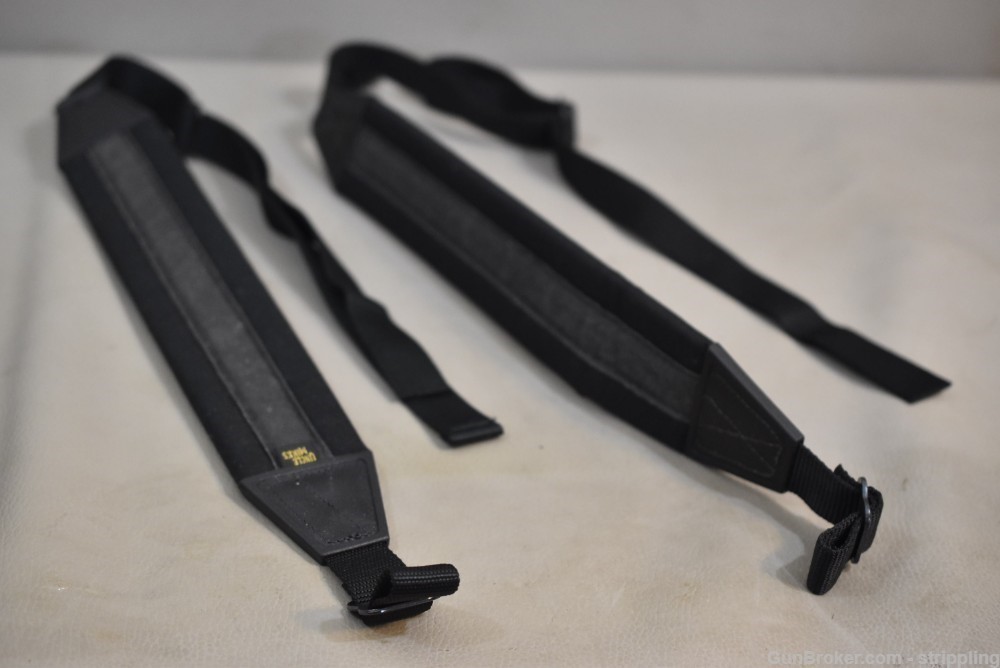 2) UNCLE MIKES NYLON SLINGS ONE MARKED BROWNING-img-1