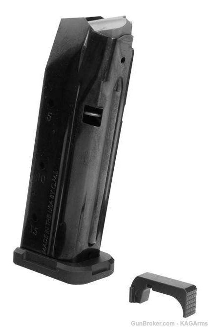 Shield Arms S-15 Starter Kit 1 15+1 Mag w/Steel Mag Catch Glock 43X / 48 -img-0