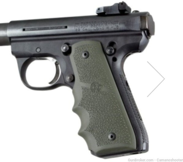 Ruger 22/45 Hogue Monogrip OD Green-img-3
