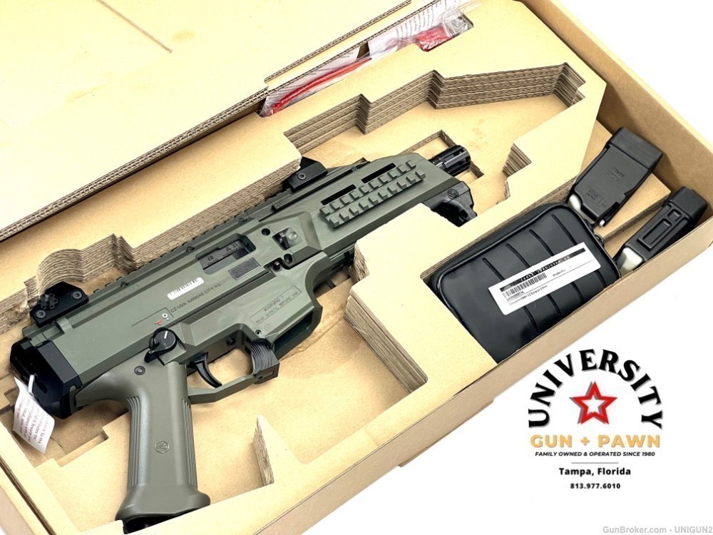 CZ-USA CZ Scorpion EVO 3 S1 Pistol 9mm OD Green 806703013558 01355-img-16