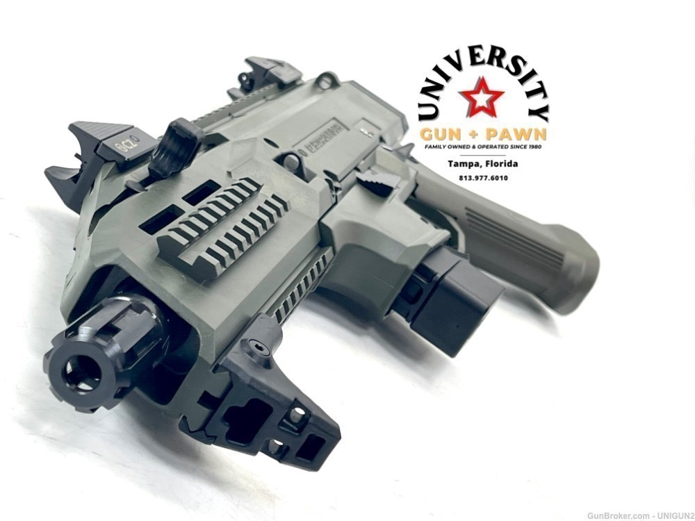 CZ-USA CZ Scorpion EVO 3 S1 Pistol 9mm OD Green 806703013558 01355-img-7