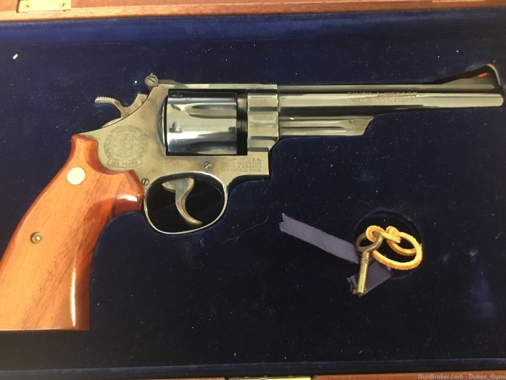 Smith & Wesson Model 25-3, 125th Anniversary.45 Colt in case-img-0