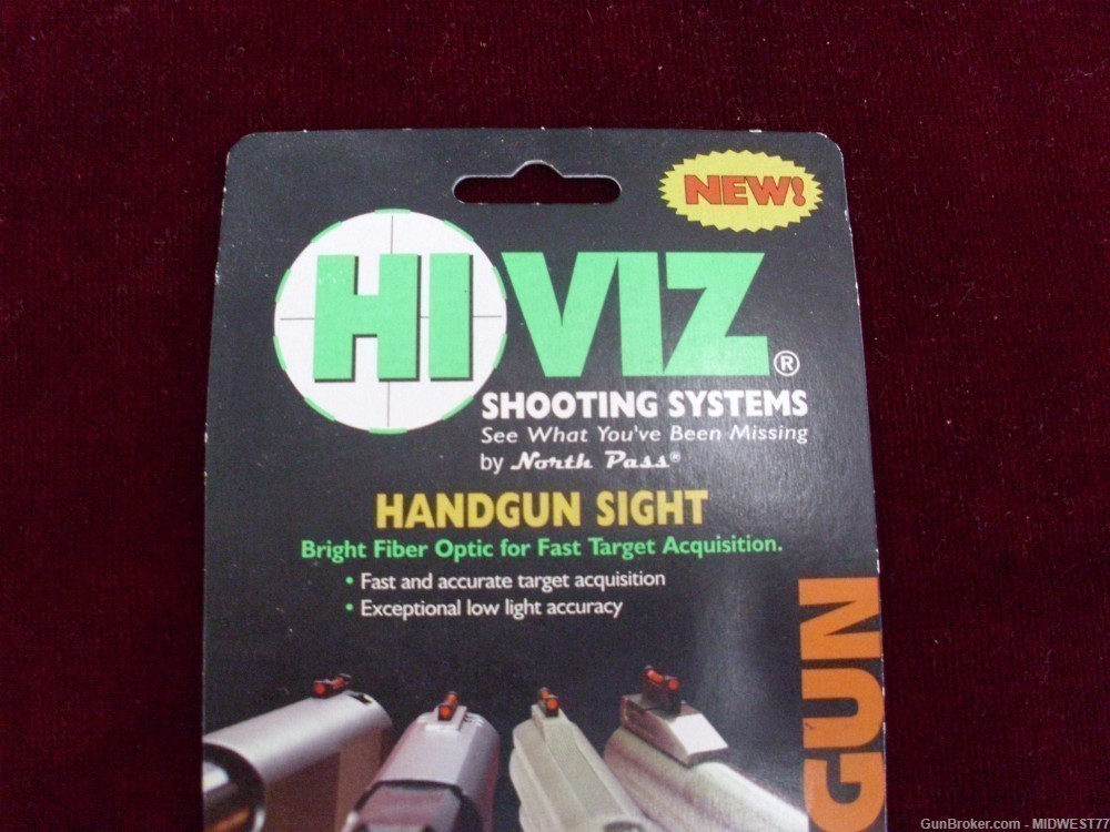 Hi-Viz Handgun Sight, S&W 1911-img-1