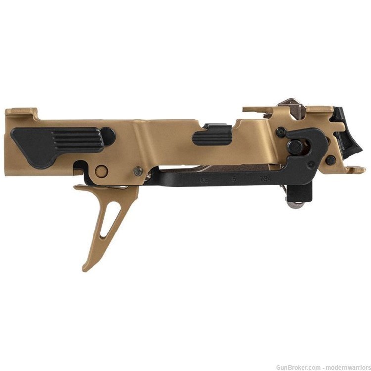 Sig Sauer P320 Custom Works FCU - Flat Trigger - Gold-img-1