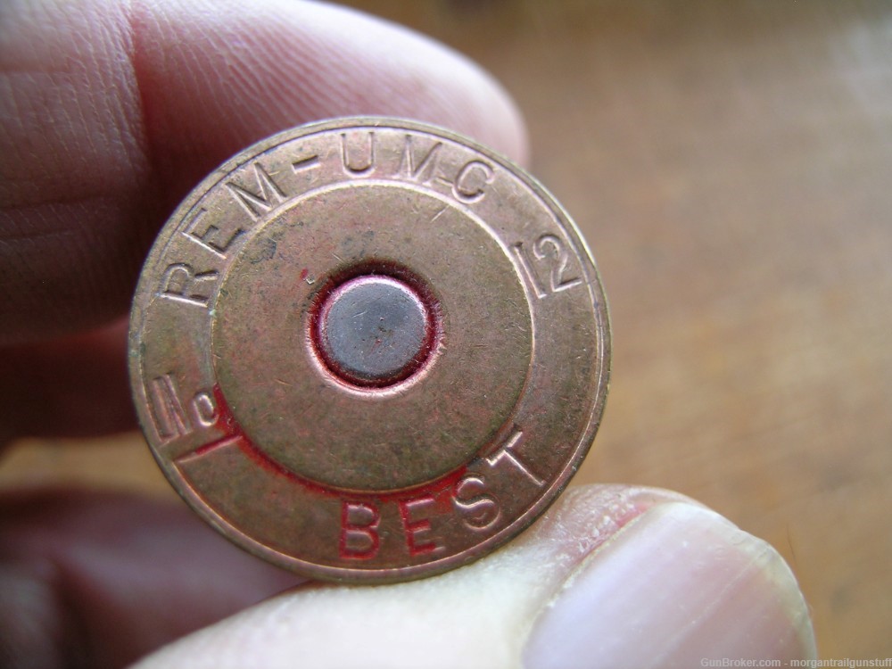 Vintage REM-UMC 00 Buck All Brass 12 Ga Shotshell Ammunition Ammo-img-3