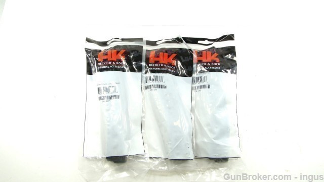 (3 TOTAL) HK SP5K 9MM 30RD STEEL FACTORY MAG 206349S (NEW IN THE WRAPPER)-img-0