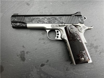 Kimber 1911 Custom Engraved Two-Tone Regal by Altamont
