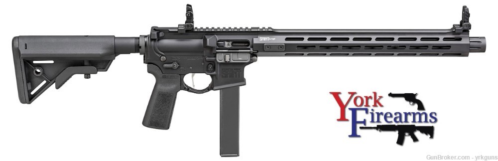 Springfield SAINT Victor 9mm Carbine 16" M-LOK 32RD Rifle NEW STV91609B-img-1