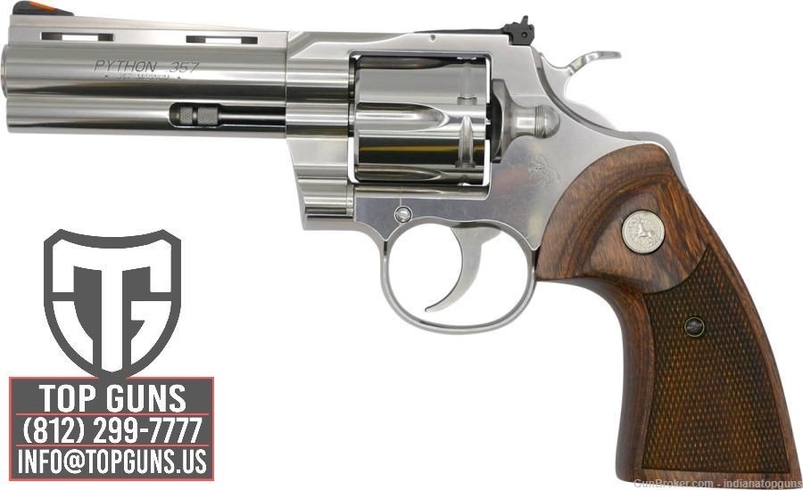 Colt Python Target SP4WTS 4.25" .357 Mag  6RD Revolver-img-0