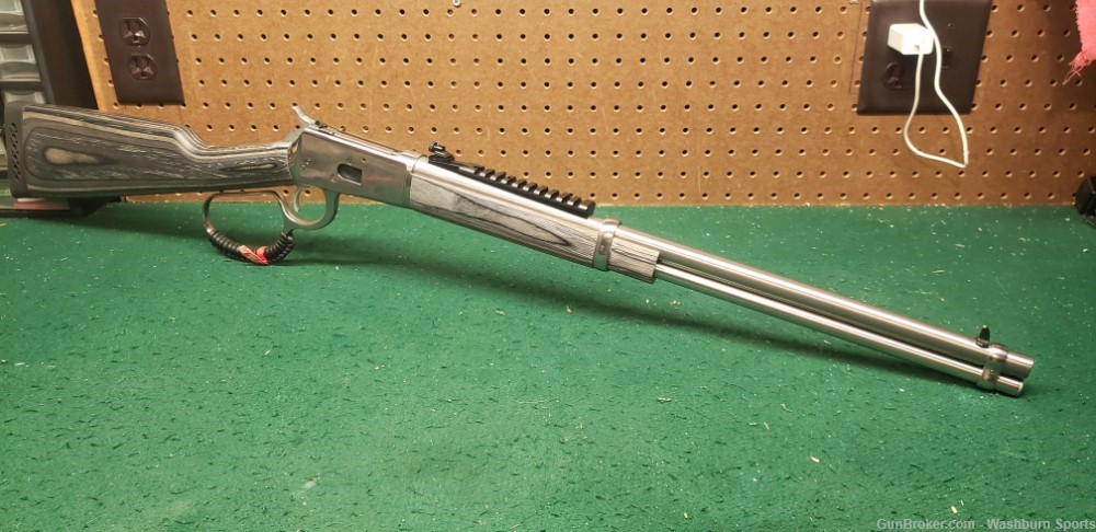 Brand New Rossi R92 Lever Action 357 Mag Stainless 20" -img-1