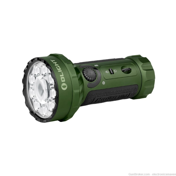 Olight Marauder Mini OD Green Rechargeable LED Flashlight, 7000 Lumen, 600 -img-0