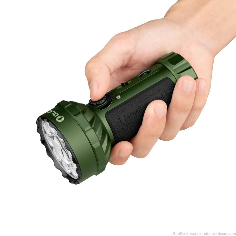 Olight Marauder Mini OD Green Rechargeable LED Flashlight, 7000 Lumen, 600 -img-7