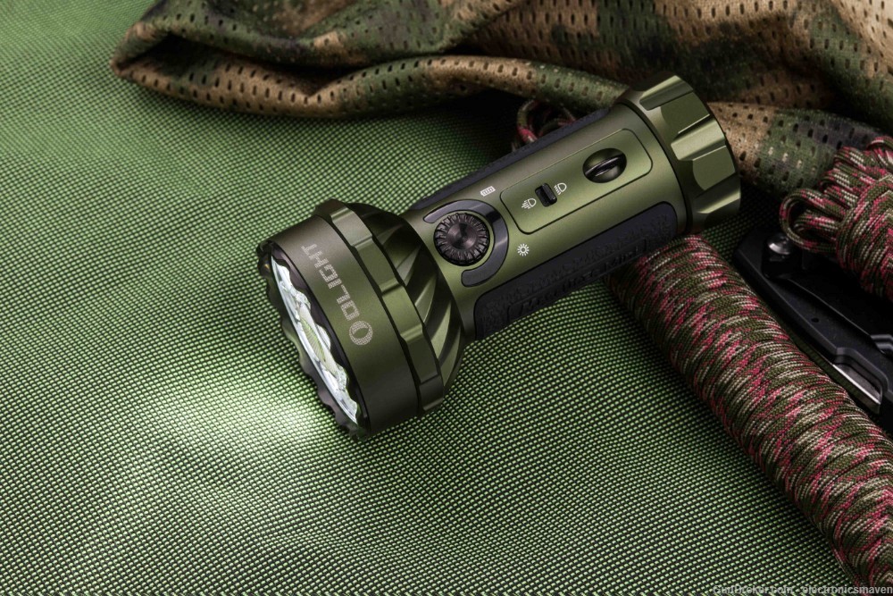 Olight Marauder Mini OD Green Rechargeable LED Flashlight, 7000 Lumen, 600 -img-10