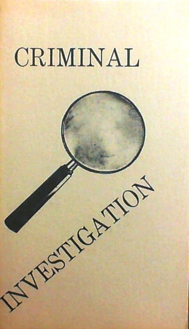 Criminal Investigation, FM 19-20 Paperback – 1975 Reprint of 1951 Original-img-0