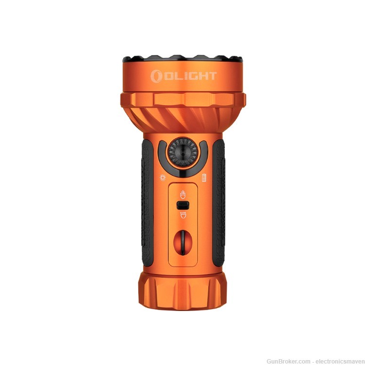 Olight Marauder Mini Orange Powerful Rechargeable LED Flashlight, 7000 Lume-img-11