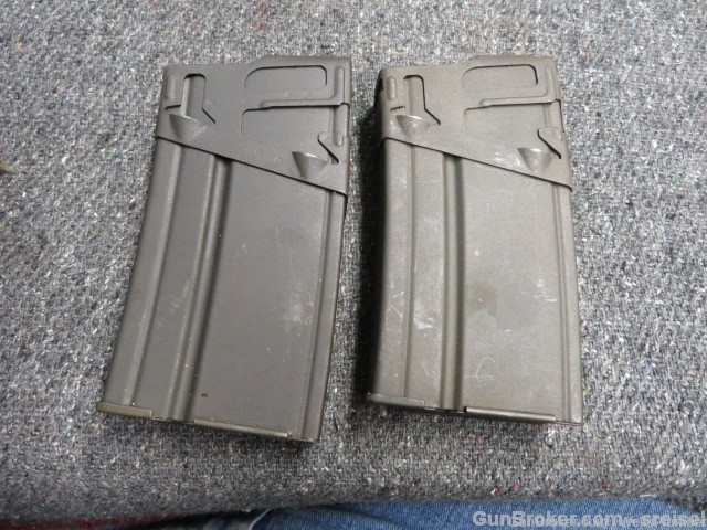 (2 TOTAL) CETME 91 FACTORY ORIGINAL 20RD MAGAZINES WITH POUCH-img-3