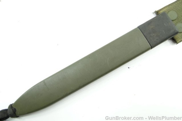 SPANISH 1969 CETME BAYONET WITH SCABBARD-img-17