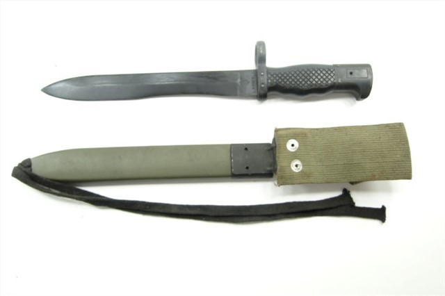 SPANISH 1969 CETME BAYONET WITH SCABBARD-img-1