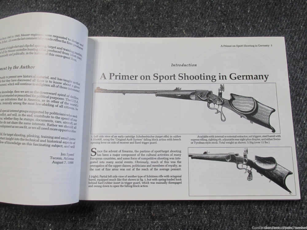 MAUSER SMALLBORES SPORTING, TARGET & TRAINING RIFLES REFERENCE BOOK (RARE)-img-5