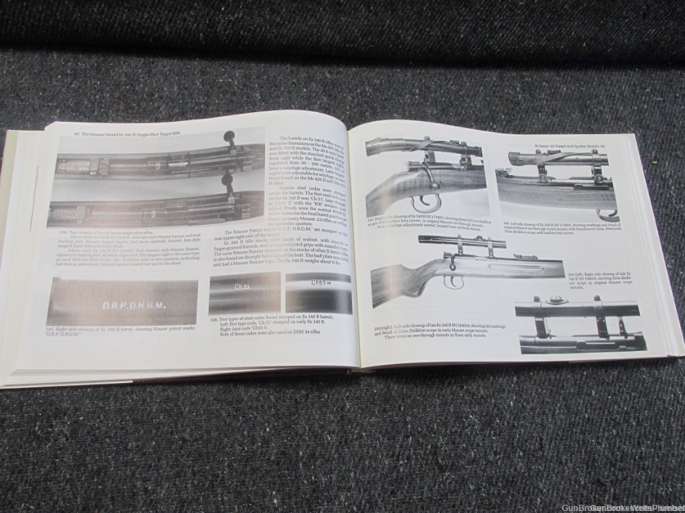 MAUSER SMALLBORES SPORTING, TARGET & TRAINING RIFLES REFERENCE BOOK (RARE)-img-13